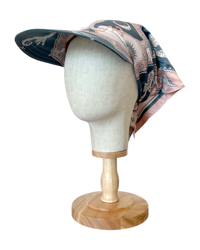 sirena nocturna hat 3/4 view mannequin