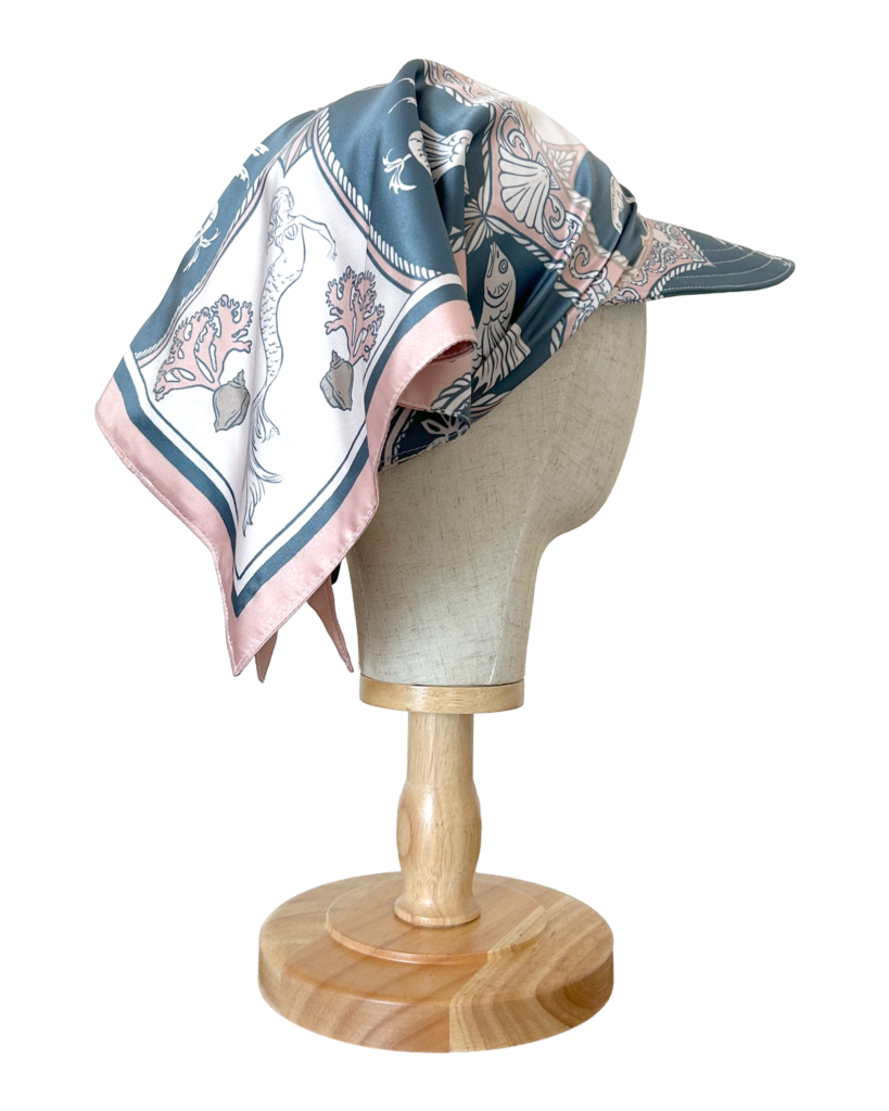 irena nocturna hat 3/4 back view mannequin